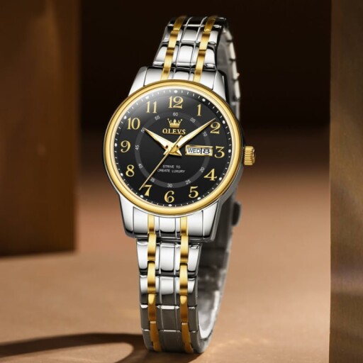 Back of the OLEVS Stainless Steel Women's Watch