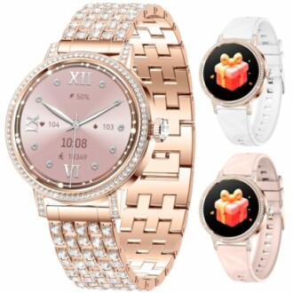 Smart Watch for Women with Diamonds