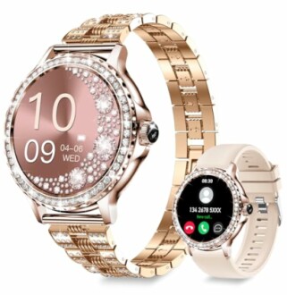 Diamonds Smart Watch for Women