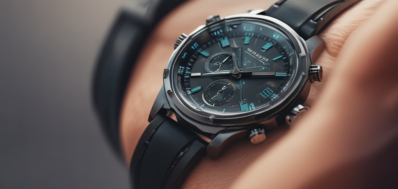 Fashion fitness hybrid watch