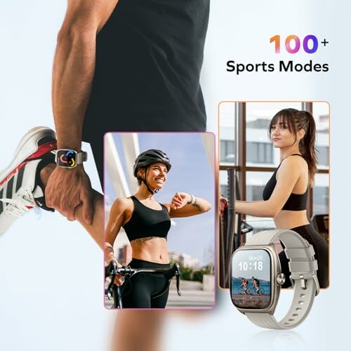 A smartwatch featuring multiple sports modes, ideal for athletes and fitness enthusiasts.